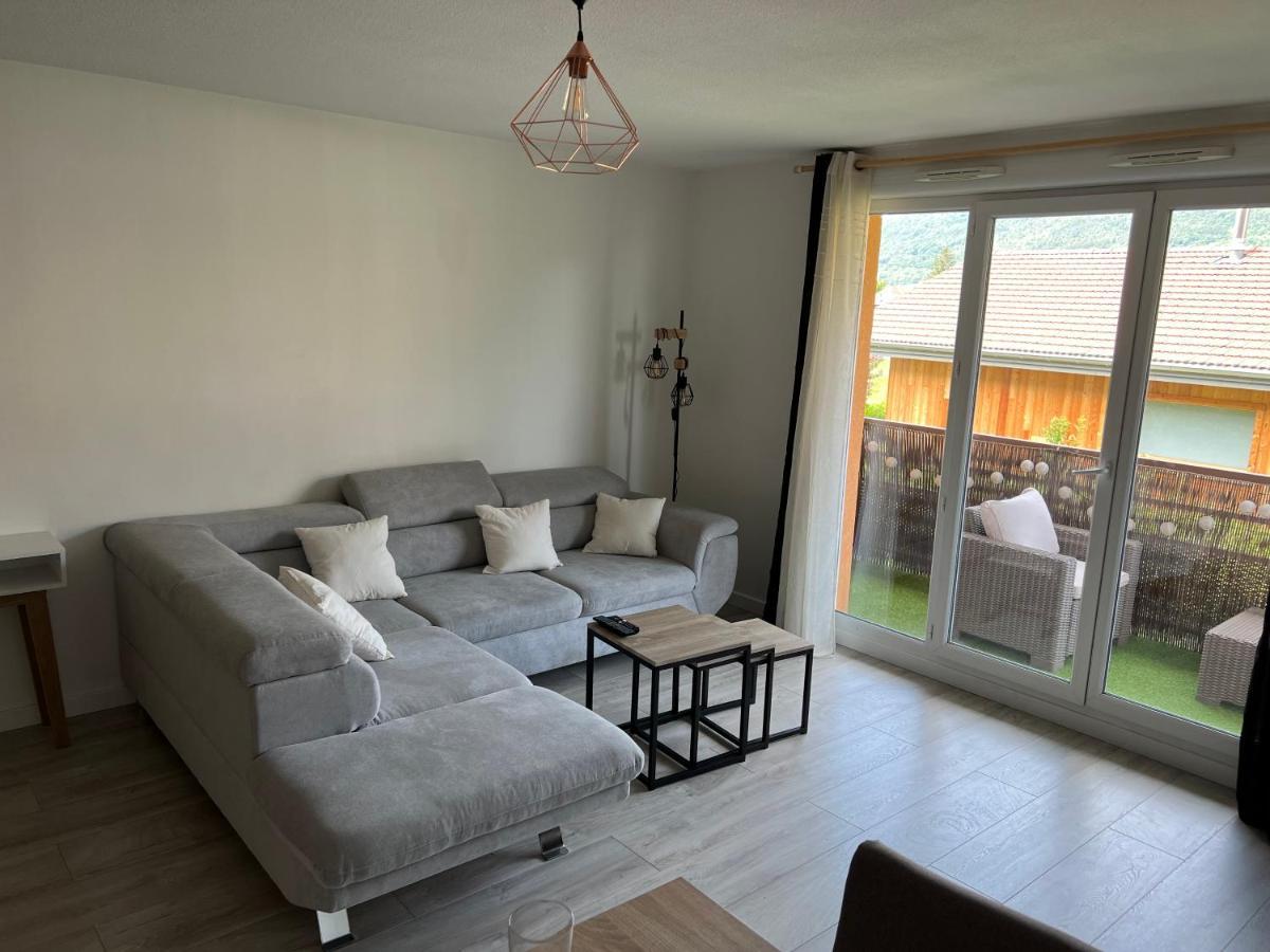 Appartement Entre Lacs, Montagnes Et Stations De Ski Бонвиль Экстерьер фото