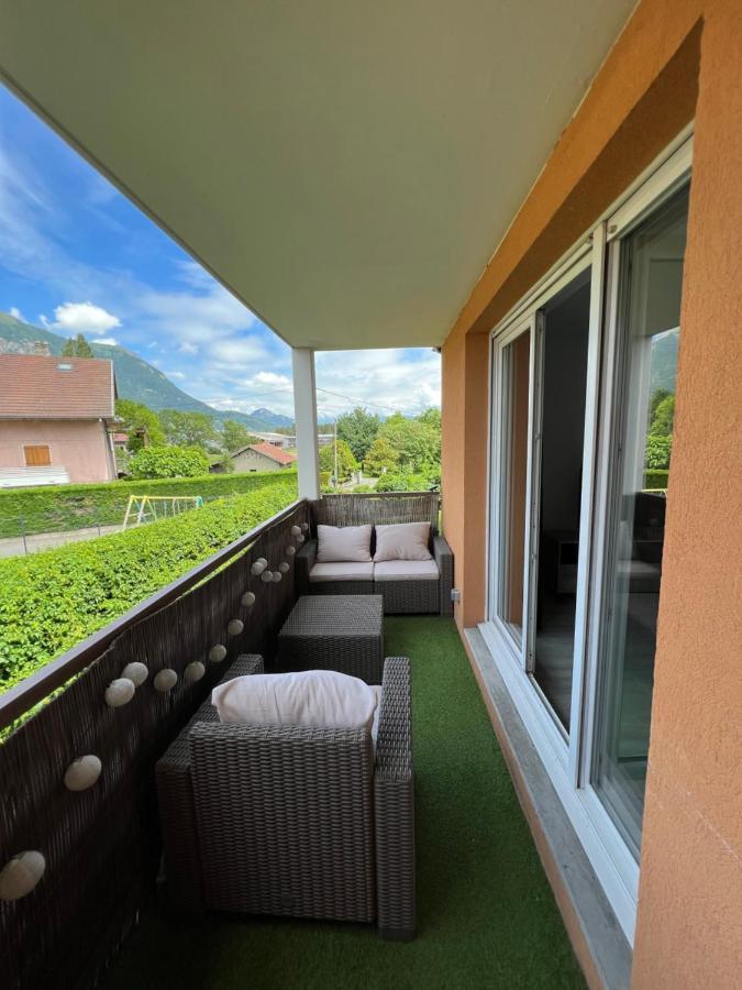 Appartement Entre Lacs, Montagnes Et Stations De Ski Бонвиль Экстерьер фото